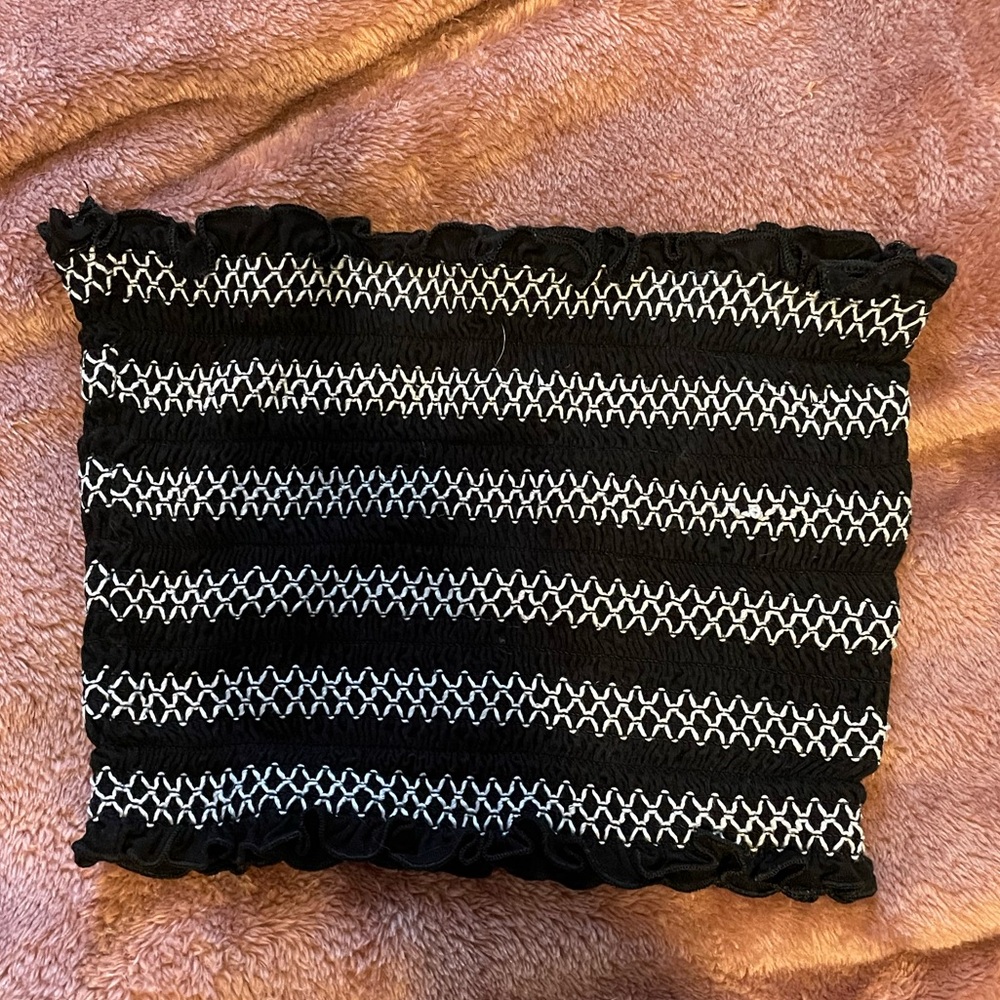 Ruched Tube Top